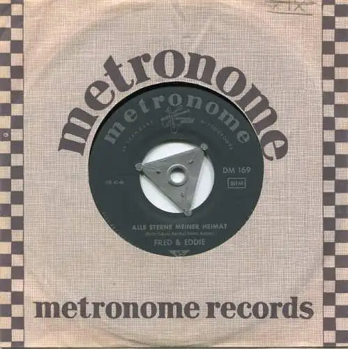 Single Fred & Eddie: Alle Sterne meiner Heimat (Metronome DM 169) D