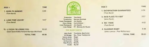 LP Rare Earth: Ecology (Rare Earth 5C 054-91698) NL 