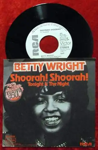 Single Betty Wright: Shoorah!Shoorah! (RCA 26.11246) D 1974 Promo