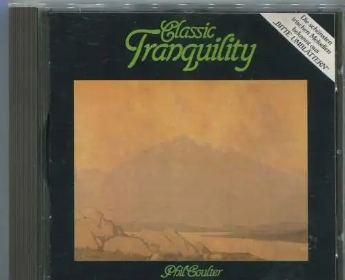 CD Phil Coulter: Classic Transquility (Metronome) 1984