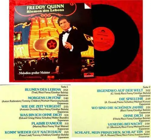 LP Freddy Quinn: Blumen des Lebens (1984)