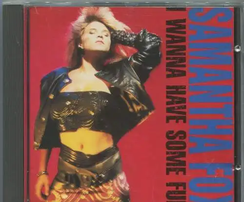 CD Samantha Fox: I Wanna Have Some Fun (Jive) 1988