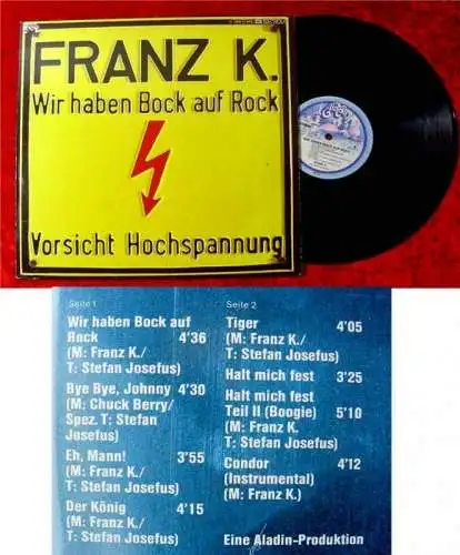 LP Franz K Wir haben Bock auf Rock