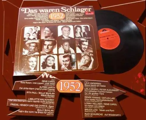 LP Das waren Schlager 1952