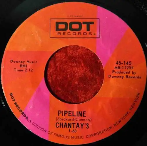 Single Chantays: Move It (DOT 45-145) US