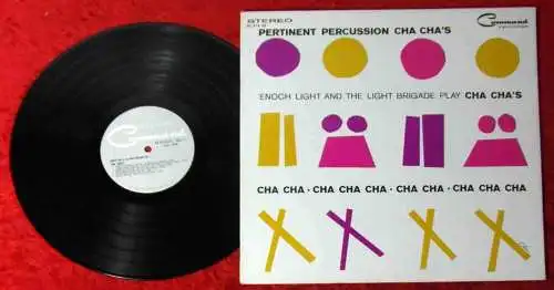 LP Enoch Light & Light Brigade: Pertinent Percussion Cha Cha´s (Command 814 SD) 