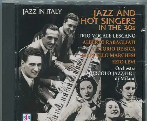 CD Jazz In Italy - Jazz & Hot Singers In The 30s (RJR) 2006