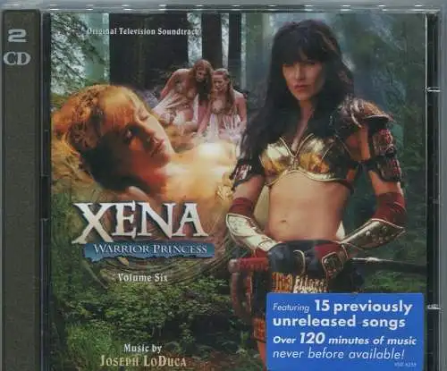 2CD Xena - Warrior Princess Vol. 6  (Varese Sarabande) Joseph DeLuca