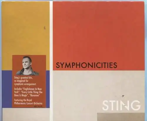 CD Sting: Symphonicities (DGG) 2010