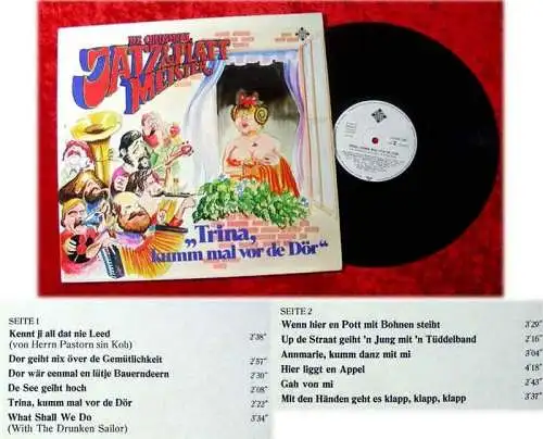 LP Original Jatz und Platt Meister Trina kumm mal vor d