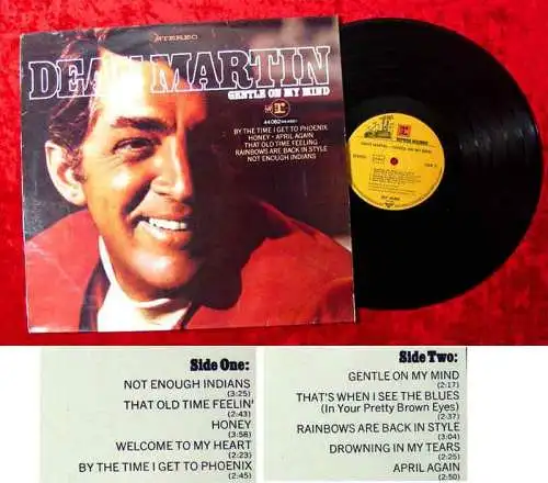 LP Dean Martin: Gentle on my Mind (Reprise 44 062) D 1966