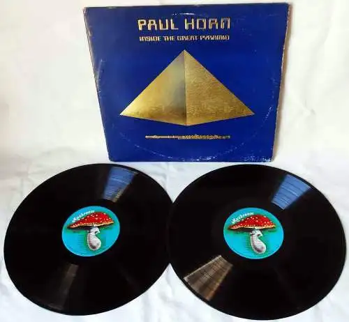 2LP Paul Horn: Inside The Great Pyramid (Mushroom) US 1977