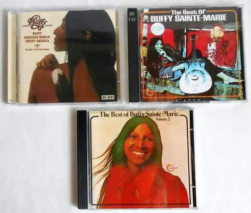 5 CD´s  Buffy Sainte-Marie  - Sammlung -