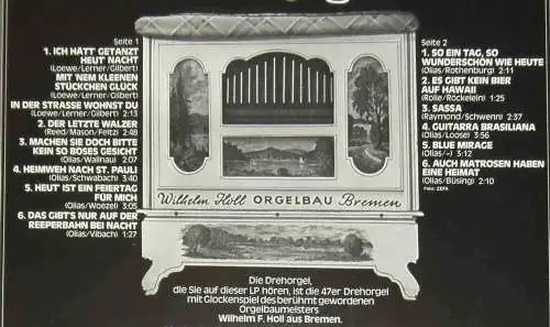 LP Hits auf der Drehorgel (2001 Metronome 201 073) D 1975