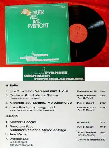 LP Orchester Traversa-Schoener: Musik aus Bad Pyrmont (TST 78 223) D 1974