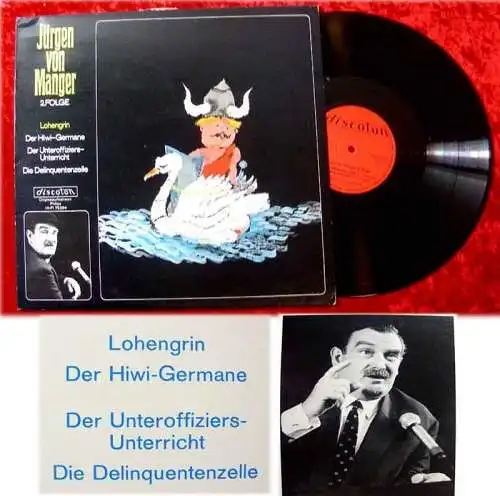 LP Jürgen von Manger 2 Folge Discoton