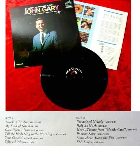 LP John Gary: Catch a rising Star (1963)