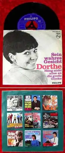 Single Dorthe: Sein wahres Gesicht / Häng nicht.... (Philips 346 026 PF) D 67