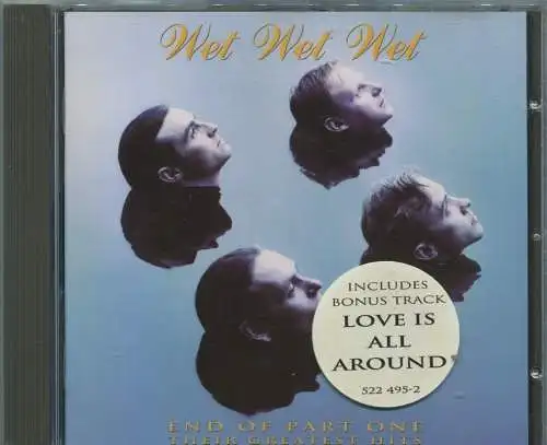 CD Wet Wet Wet: End Of Part One - Their Greatest Hits (Phonogram) 1994