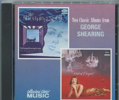 CD George Shearing: Two Classic Albums - The Shearing Spell / Velvet Carpet