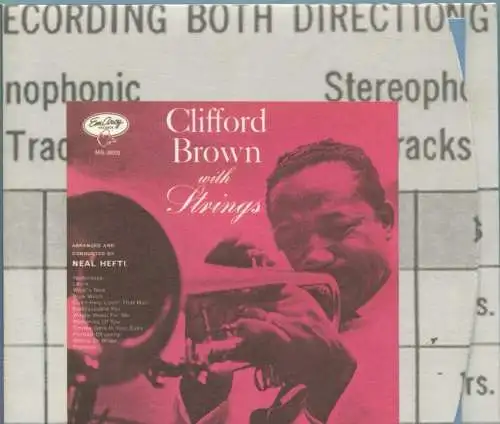 CD Clifford Brown with Strings (Verve) 1999