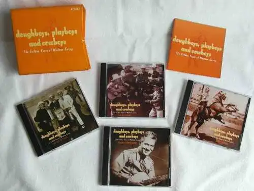 4CD Box Doughboys Playboys & Cowboys - Golden Years Of Western swing (Proper)