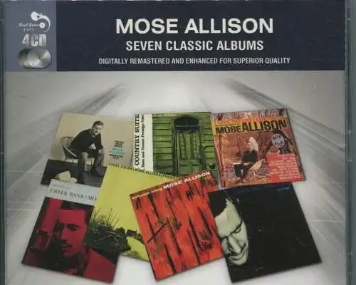 4CD Box Mose Allison; Seven Classic Albums 