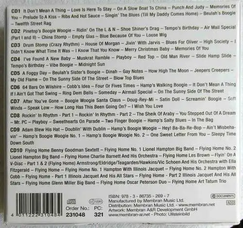 10CD Box Lionel Hampton: Flying Home 
