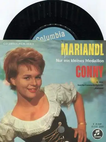 Single Conny: Mariandl (Columbia C 21 829) D 1962 