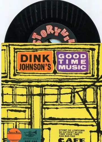 EP Dink Johnson: Good Time Music (Storyville SEP 390) DK 