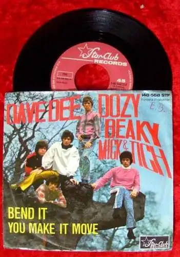 Single Dave Dee Dozy Beaky Mick & Tich Bend It Star Clu