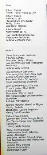 LP Tanz- und Rundfunkorchester des Hessischen Rundfunks 1967 - 1970