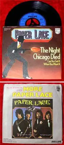 Single Paper Lace: The Night Chicago Died