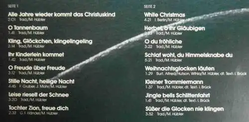 LP Hermann Prey: Weihnachten mit Hermann Prey (Ariola 203 897-366) D 
