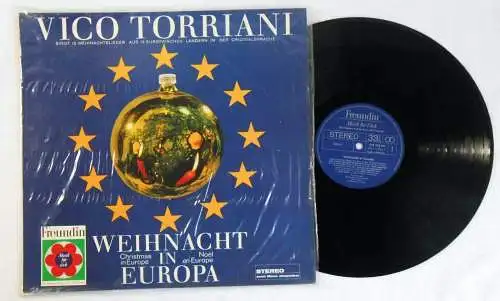 LP Vico Torriani: Weihnacht in Europa (Philips Freundin 111 552 PY) D 1966