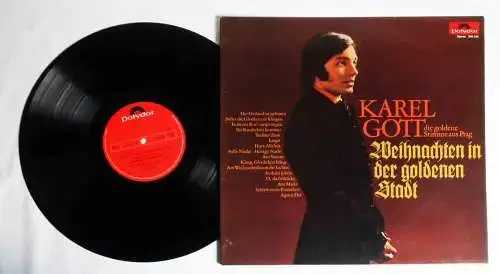 LP Karel Gott: Weihnachten in der goldenen Stadt (Polydor  249 345) D 1969