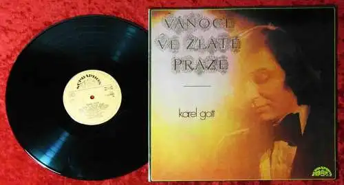 LP Karel Gott: Vanoce Ve Zlate Praze (Supraphon 113 0828) CSSR 1973