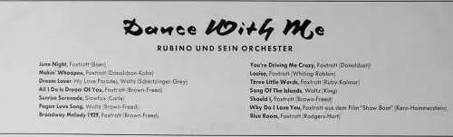 LP Rubino: Dance With Me (Telefunken Stereo SLE 14 112) D