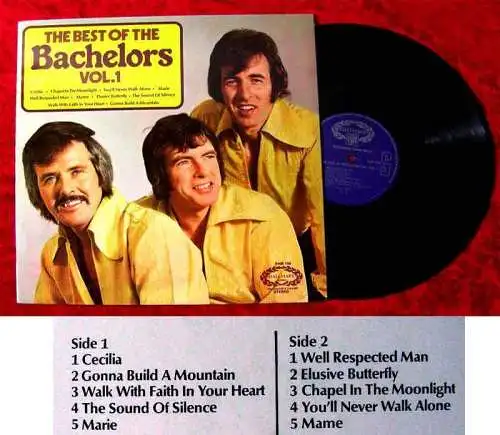 LP Bachelors: The Best of the Bachelors Vol. 1 (Hallmark SHM 796) UK