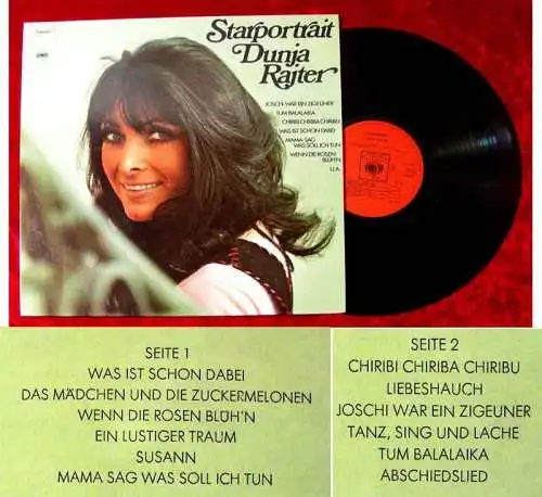 LP Dunja Rajter: Starportrait (CBS 65 106) D 1972