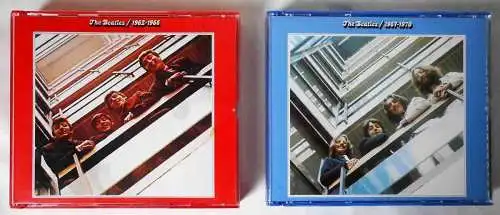 2 CD Boxen Beatles: Das rote & blaue Album 1962 - 1970 (Apple) 1993