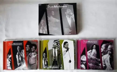 3CD Box True Motown  (Universal) 2008. feat Supremes Marvin Gaye Jackson 5....