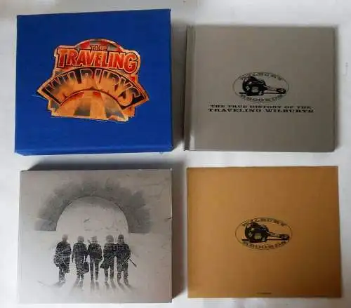 2CD & 1DVD Box Traveling Wilburys + Bonus Tracks (Rhino) 2007 w/ Booklet