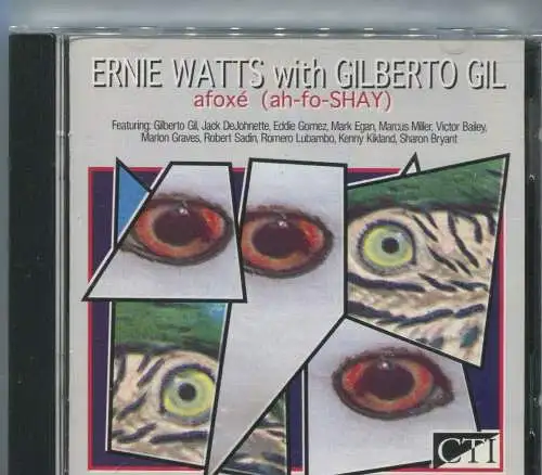 CD Ernie Watts & Gilberto Gil: Afoxé (CTI) 