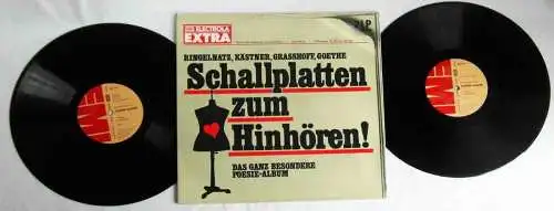 2LP Schallplatten zum Hinhören - Das ganz besondere Poesie Album (EMI) D 