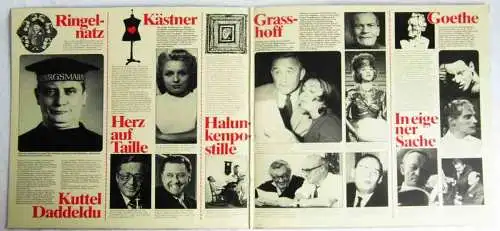 2LP Schallplatten zum Hinhören - Das ganz besondere Poesie Album (EMI) D 