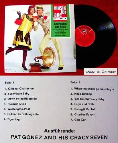 LP Pat Gonez & His Cracy Seven: Charleston und Dixie