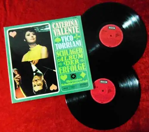 2LP Caterina Valente & Vico Torriani: Schlageralbum der Erfolge (Decca H 226) D