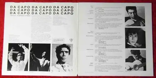 LP Da Capo Festival de Flamenco (Fontana 885 428 TY) D 1966