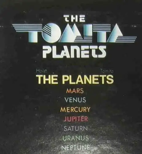LP Tomita: The Planets (RCA RVC 2111) Japan 1977 mit Textblatt